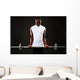 Young African Man Working Wall Decal
