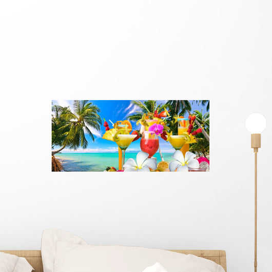 Cocktail-party Wall Decal