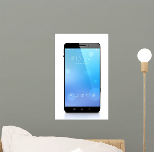 Custom Smart Phone with Wall Decal