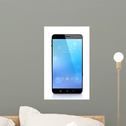 Custom Smart Phone with Wall Decal