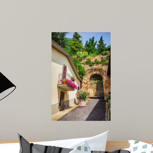 Italian Street Small Provincial 7 Wall Decal