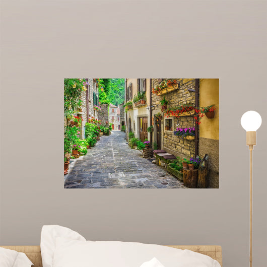 Italian Street Small Provincial 6 Wall Decal