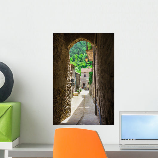 Italian Street Small Provincial 3 Wall Decal