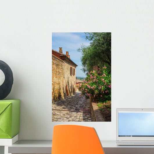 Italian Street Small Provincial 2 Wall Decal