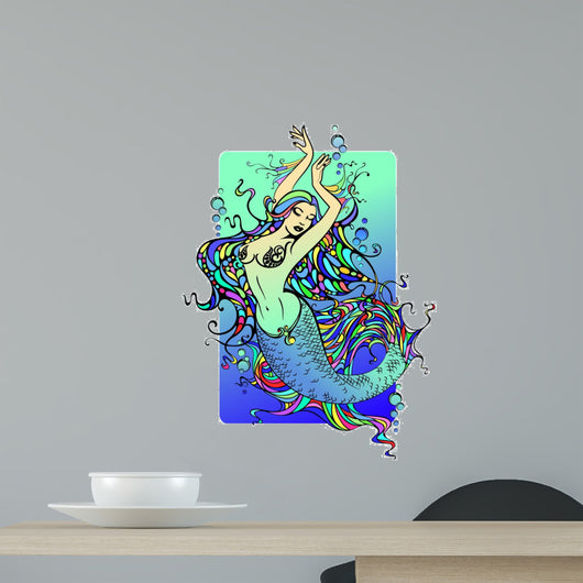 Mermaid 2 Wall Decal