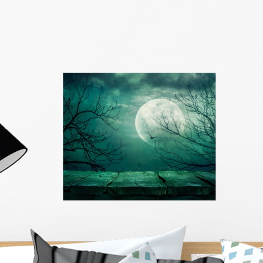 Halloween with Table Wall Decal