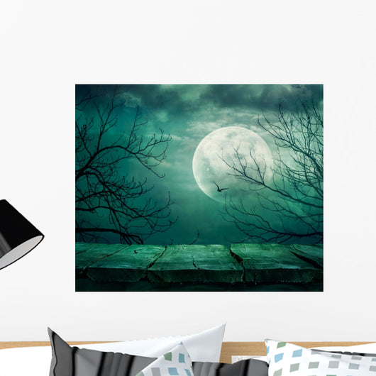 Halloween with Table Wall Decal