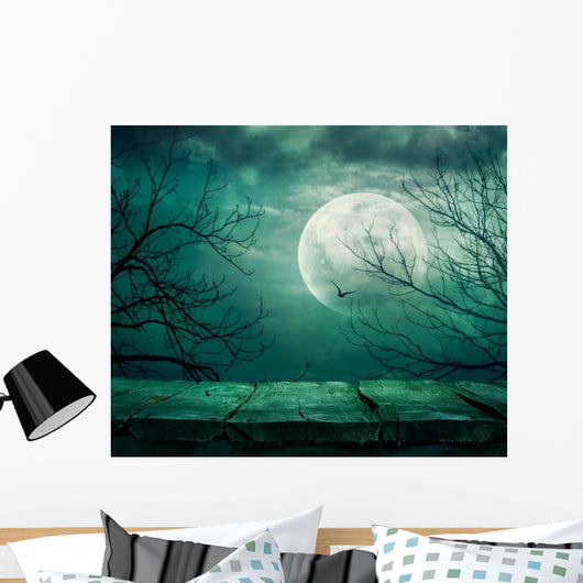 Halloween with Table Wall Decal