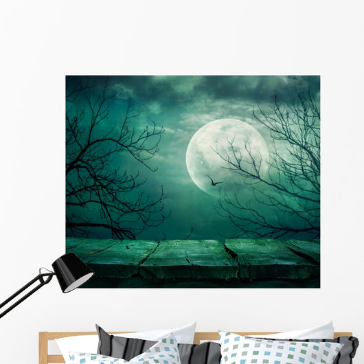 Halloween with Table Wall Decal