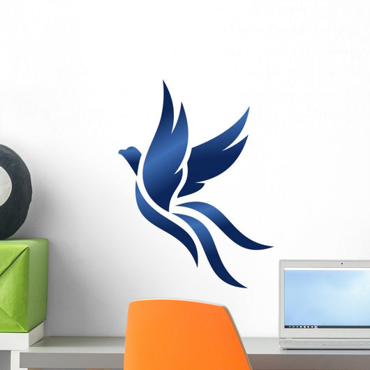 Blue Bird Wall Decal