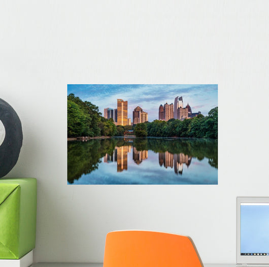 Skyline Downtown Atlanta Georgia Wall Decal