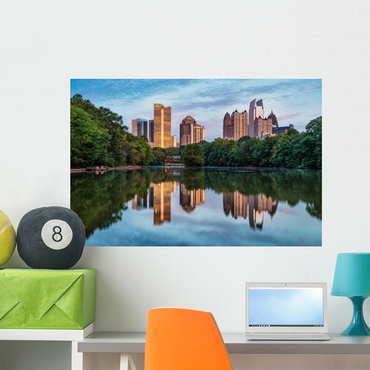 Skyline Downtown Atlanta Georgia Wall Decal