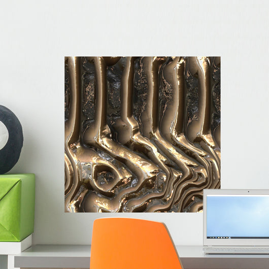 Alien Armor Seamless Rib Wall Decal