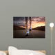 Up Athlete Running Empty Wall Decal
