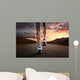 Up Athlete Running Empty Wall Decal