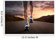 Up Athlete Running Empty Wall Decal