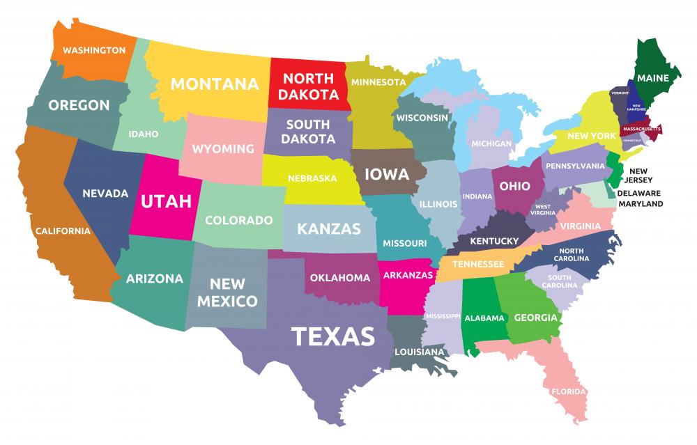 看板/サイン/ストリートサイン◆アメリカ/USA◆MAP/マップ/地図 United States Map with States, Capitals, Cities, & Highways