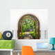 Open Door Arch with Wall Decal
