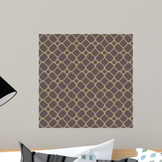 Geometric Seamless Vector Abstract Pattern Wall Mural