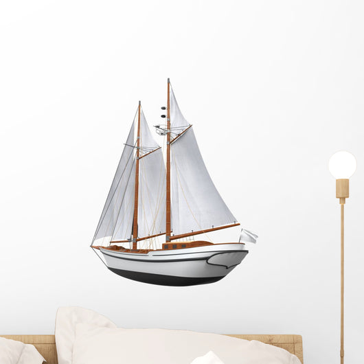 Sail Ship Wall Decal