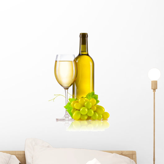 White Wine Grapes Wall Decal
