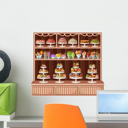 Store Sweets and Bakery Wall Decal
