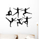 New Silhouettes Set 1 Wall Decal