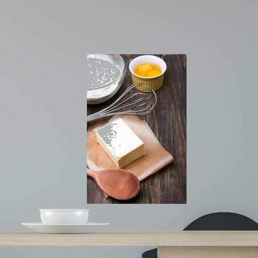 Ingredients and Tools for Wall Decal
