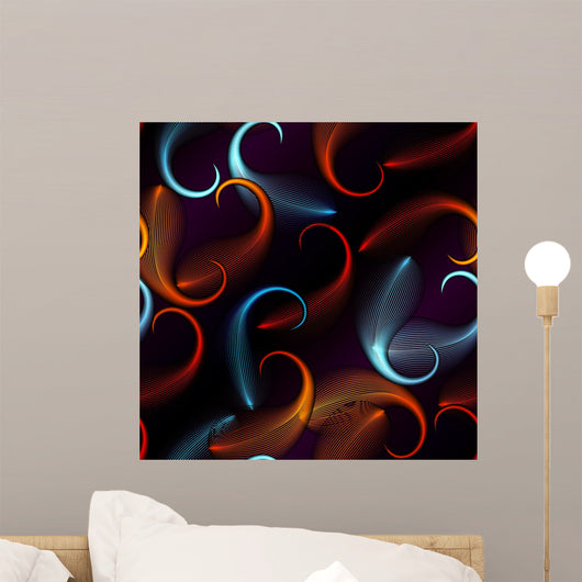 Abstract pattern. Wall Mural