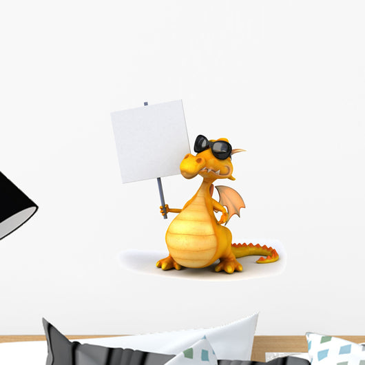 Fun Dragon Wall Decal