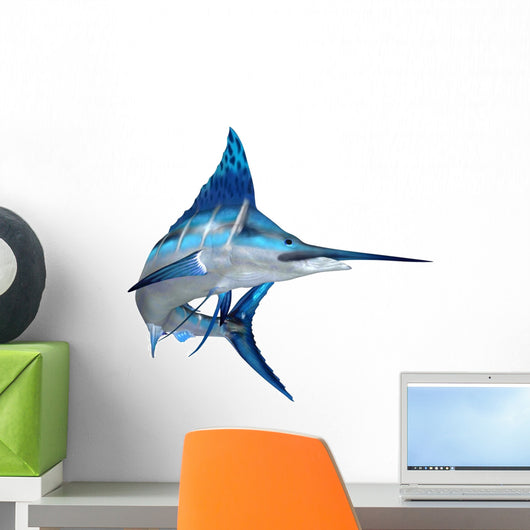 Blue Marlin Ocean Fish Wall Decal