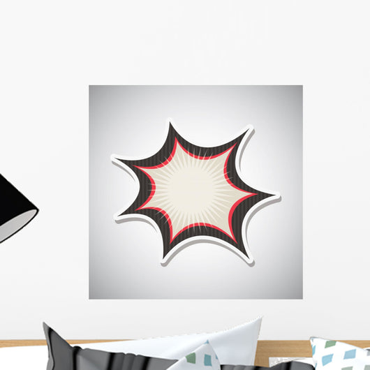 Comic Design Wall Decal
