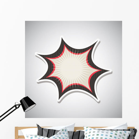 Comic Design Wall Decal