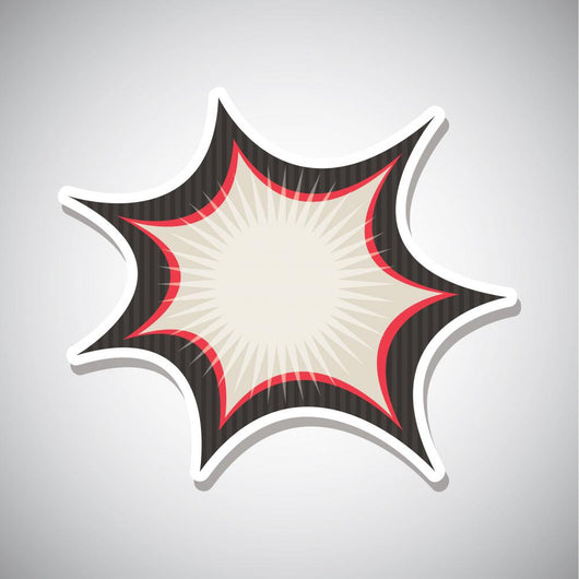 Comic Design Wall Decal