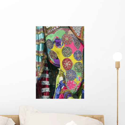 Indian Elephant Festival Wall Mural