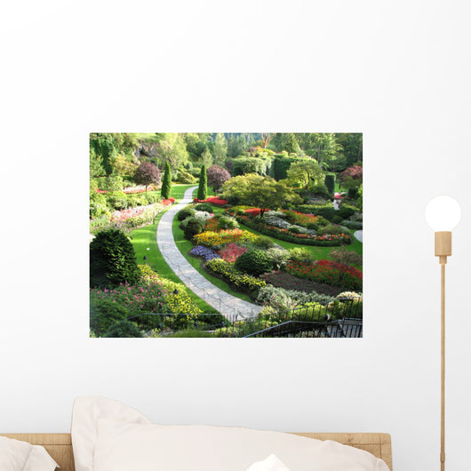 Butchart Gardens Victoria Vancouver Wall Decal