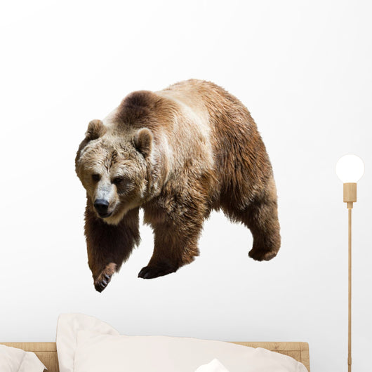 Bear White Wall Decal