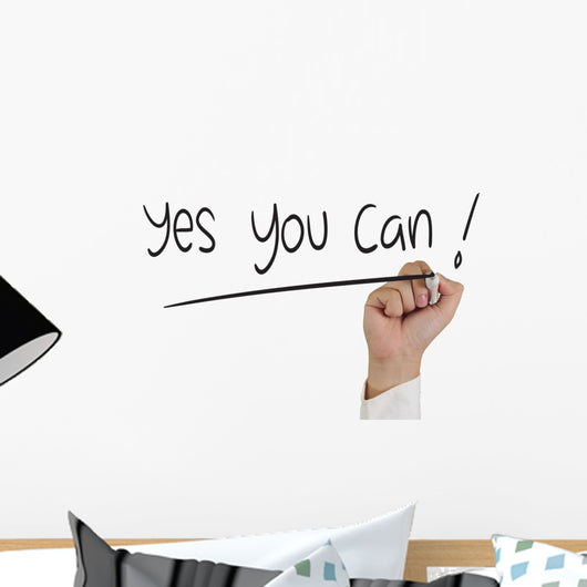 Yes You Can Wall Decal