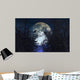 Spooky with Crows Trees Wall Decal