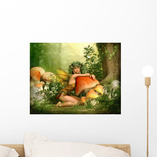 Enchanted Wood 3D Cg Wall Decal