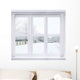 Snow Scene Window Wall Mural
