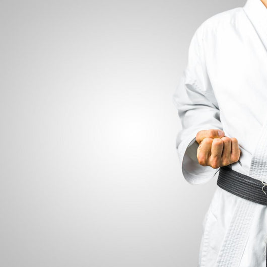 Partial View Of A Man In Karate Uniform Wall Decal
