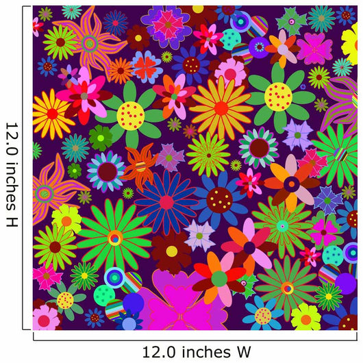 Flower Power Flower Bulk Wall Decal