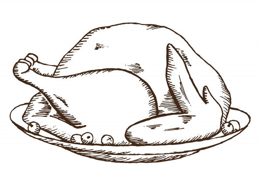 Thanksgiving Turkey Wall Decal