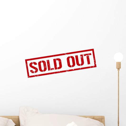 sold out Wall Decal