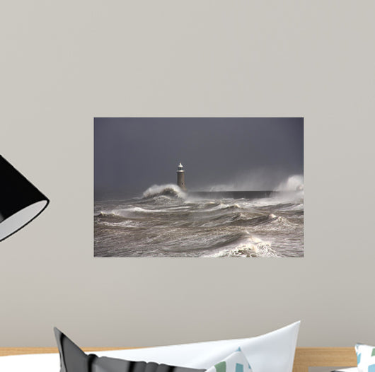 Tynemouth Pier Wall Decal