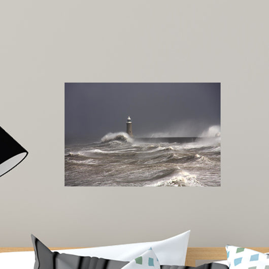 Tynemouth Pier Wall Decal