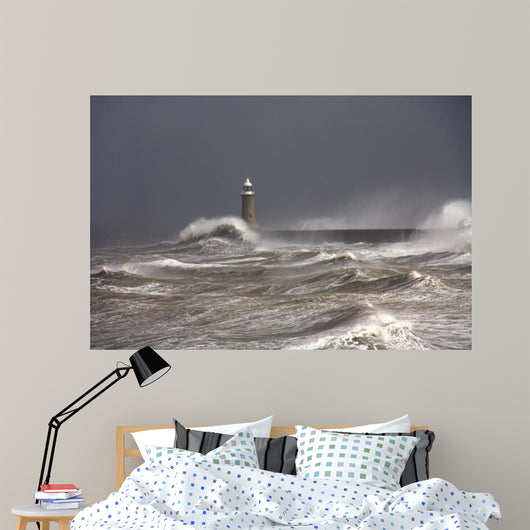 Tynemouth Pier Wall Decal