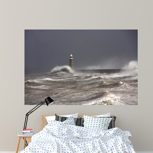 Tynemouth Pier Wall Decal