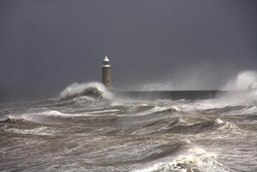 Tynemouth Pier Wall Decal
